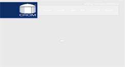 Desktop Screenshot of cromcorp.com